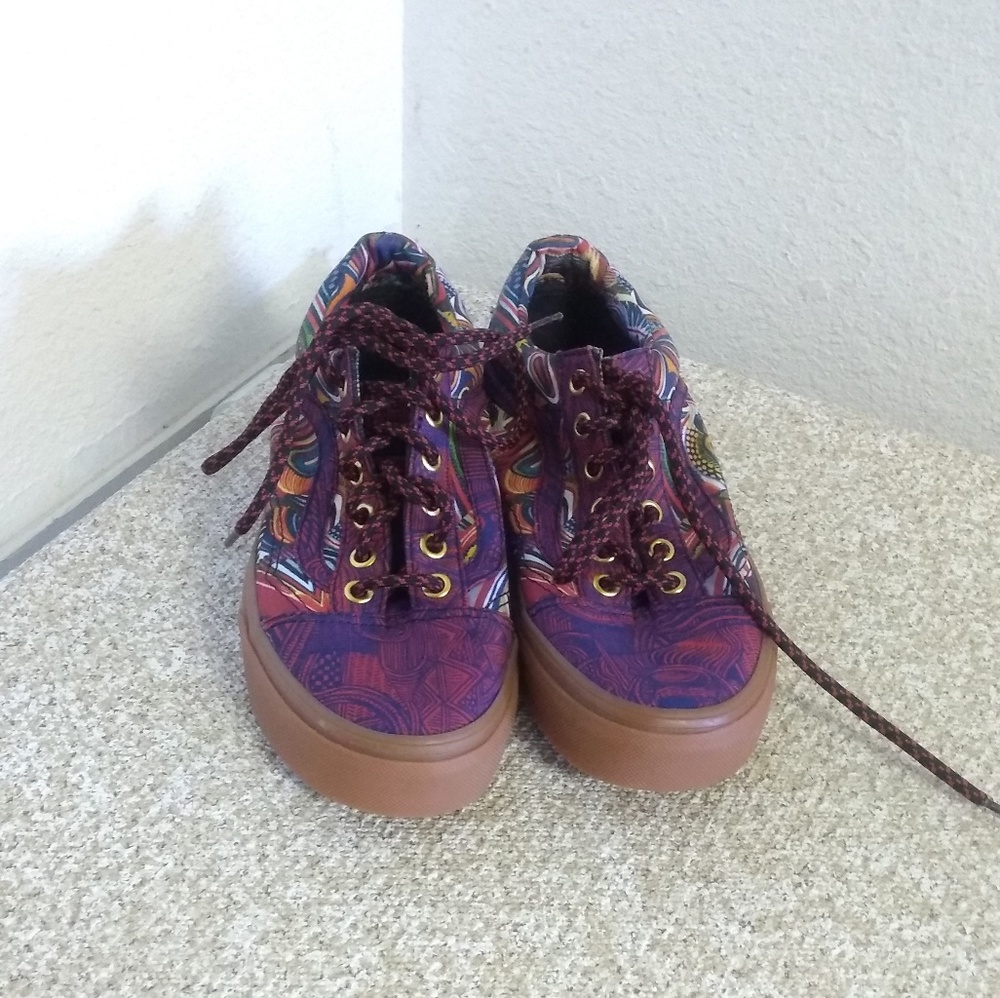 Vans ZZ Multicolored Paisley Casual Unisex Shoes
